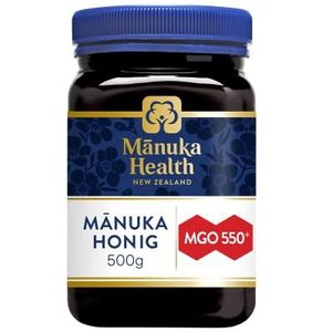 Manuka Health actieve Manuka-honing MGO 550+, per stuk verpakt (1 x 500 g)
