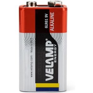 Velamp 6LR61/1BP Alkaline batterij 6lr61, 9v - blisterverpakking van 1 batterij