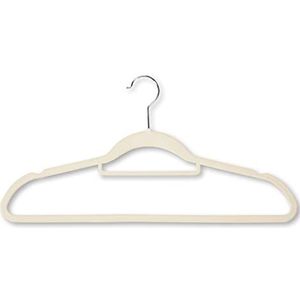 KESPER | kleerhangers 6-pack, materiaal: kunststof (ABS), afmetingen: 45,5 cm breed, kleur: beige | 16643