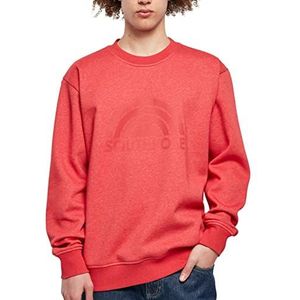 Southpole Heren Vintage Crewneck sweatshirt, southpolered, XXL, Southpole rood, XXL