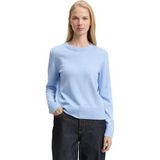 Tom Tailor - Gebreide Pullover - Effen - Regular Fit - Mix van Katoen en Kasjmier