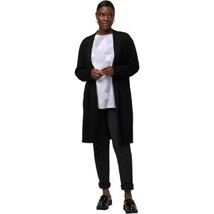 Ulla Popken Gebreid vest  zwart