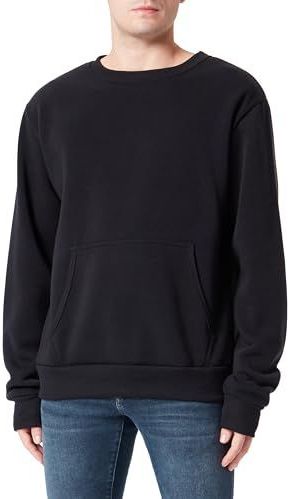 Yuka - Sweatshirt - Zwart - Effen - Lange Mouw