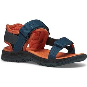 Merrell Kahuna Web Sport sandaal voor jongens, Groen Zwart Oranje, 31 EU