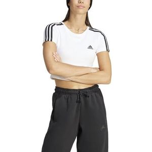 adidas Essentials T-shirt met 3 strepen voor dames