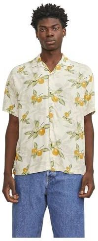 Jack & Jones - Luke Tampa Aop - Overhemd - Korte Mouwen