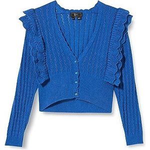 faina Dames Cardigan 11026968, koningsblauw, S, koningsblauw, S