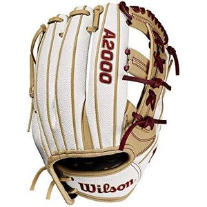 Wilson 2021 A2000 FP75SS 11.7"" Infield Fastpitch Handschoen - Rechterhand, Blond/Wit/Rood