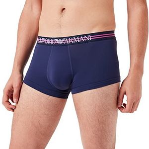 Emporio Armani Heren Mesh Microvezel Trunk, patriot blue, S