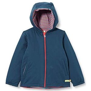 loud + proud Uniseks Anorak voor kinderen, waterafstotend, gewatteerde jas, Ultramarijn, 62/68 cm