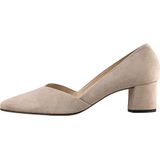 Högl - Boulevard 45 - Pumps - Beige - Blokhak - Anatomisch Gevormd Voetbed