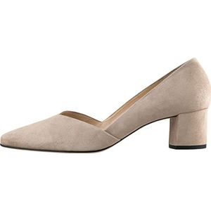 Högl - Boulevard 45 - Pumps - Beige - Blokhak - Anatomisch Gevormd Voetbed