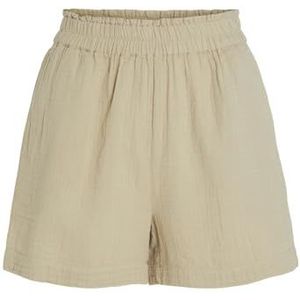 Vila VILANIA HW Shorts - NOOS, feather grey, 38