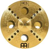 Meinl Cymbals HCS Trash Stack 16 inch (video) drumstel bekken (40,64 cm) messing, traditionele afwerking (HCS16TRS)