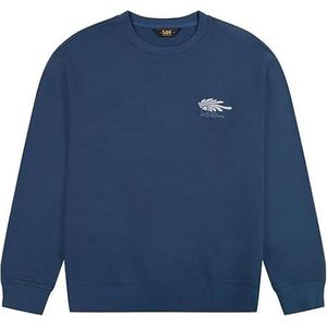 Lee - Regular Core - Sweatshirt - Diep Orionblauw