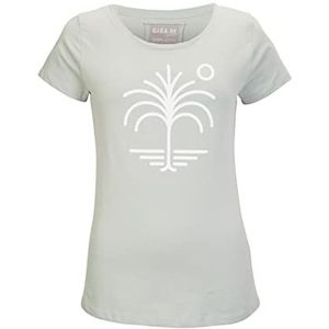 G.I.G.A. DX Women´s t-shirt GS 155 WMN TSHRT GOTS, foggy ocean, 36, 39349-000