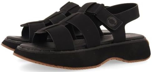 GIOSEPPO Gweek Sneakers - Zwart - Gevoerde Binnenzool - Verstelbare Sluiting