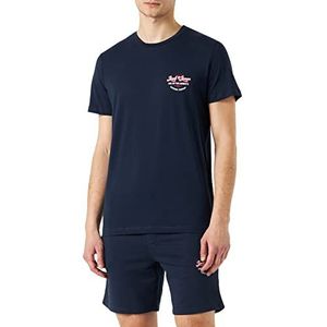 JACK&JONES Jjandy Tee Ss set met ronde hals voor heren, set Mp PLS, blauw (marineblazer), 5XL EU