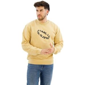 Karl Lagerfeld - Crew Neck Sweatshirt - Zwart - 100% Biologisch Katoen