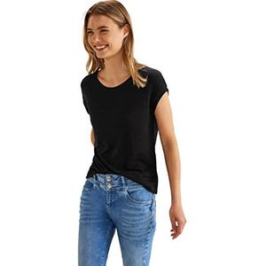 Street One dames zomer shirt, zwart, 44