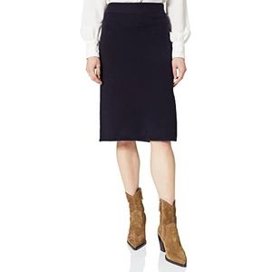 comma Korte casual zakelijke rok voor dames, 5976 Navy, 38