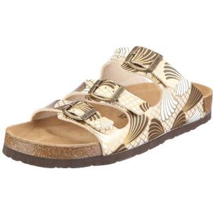 Dr. Brinkmann Dames 700548 slippers, Beige Beige Gold, 46 EU