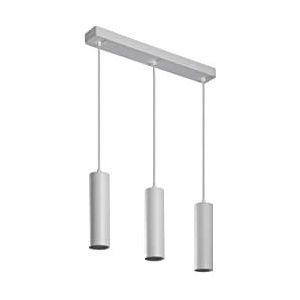 GTV lighting - Hanglamp LED TRESOS II voor Scandinavische minimalistische of moderne binnenruimtes - Verstelbare kabellengte - 3xGU10, aluminium, IP20, max. 3x20W, wit