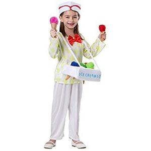 Dress Up America Ice Cream Vendor Costume For Kids