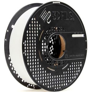 3DFILS Neat Winding esFil PLA Max Filament voor 3D-printers, 1,75 mm, 1 kg, wit