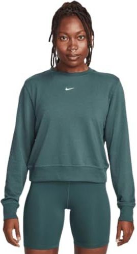 Nike - One - Sportshirt - Grijs - Polyester/Katoen/Elastan