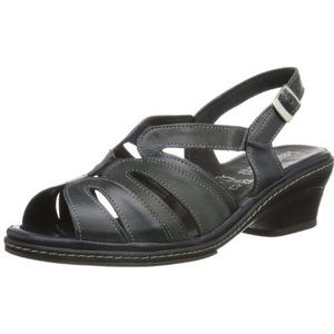 Comfortabel 710645 Dames Slingback Sandalen, marineblauw, 36 EU