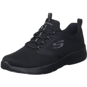Skechers Dames 149693 BBK sneakers, Black Mesh Trim, 38.5 EU