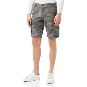 Kruze Jeans Cargo Shorts voor heren, Grijs, 42