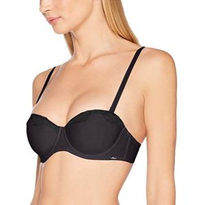 s.Oliver Beha met cups en afneembare bandjes, zwart (black 862), 70C