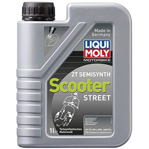 LIQUI MOLY Motorbike 2T Semisynth Scooter | 1 L | Motorfiets 2-taktolie | SKU: 1621