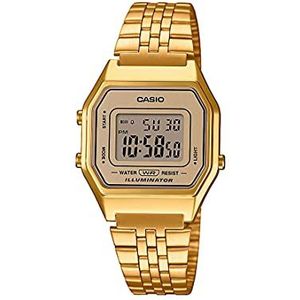 Casio Horloge LA680WEGA-9ER, Goud, één maat
