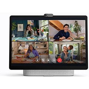 Facebook 899-00123-01 Portal Plus - Smart Video Calling 14 inch touchscreen met stereo luidsprekers,lichtGrijs