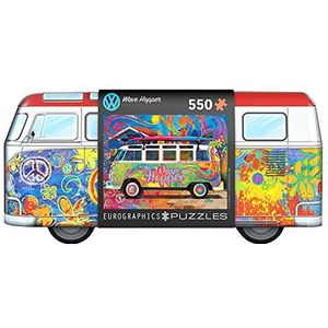 EuroGraphics 8551-5561 VW Wave Hopper 550-Delige Puzzel in Collectible Tin met Poster