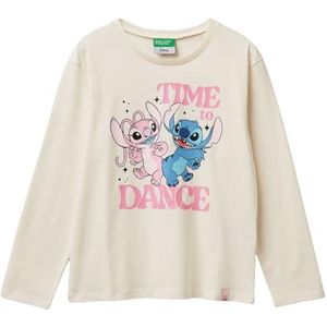 United Colors of Benetton T-shirt M/L, Wit, 130