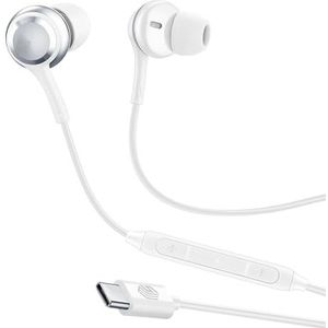 Music Sound AUINEARMSTYPEC2W Koptelefoons - Wit - Bedraad - USB-C