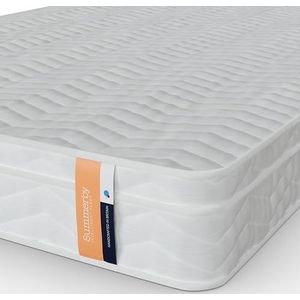 Summerby Sleep No2. Spring en Envirofoam® Boxtop hybride matras | Eenpersoons: 90 cm x 190 cm