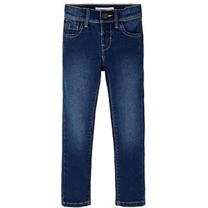 NAME IT Nmfpolly Dnmtindyss Pant Camp Jeans voor meisjes, blauw (medium blue denim), 98 cm
