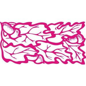 INDIGOS/Muurstickers e146 vellen met prachtige eiken, vinyl, roze, 240 x 120 x 1 cm