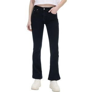 LTB Jeans - Dames - Fallon - Mid Waist - Flared Leg Jeans - Broek, laure wash 55259, 34W / 34L