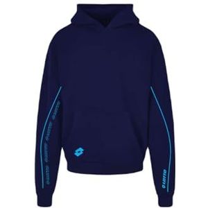AMERICAN COLLEGE USA Lotto Sweatshirt met capuchon, kleur sportkleding voor jongens, Blauw, 16 Jaren
