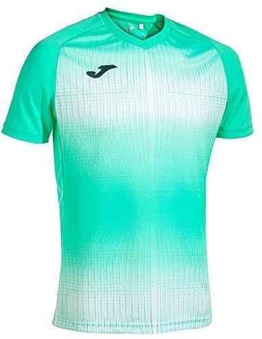 T-shirt - Korte Mouwen - V-hals - Zwart - 100% Interlockpolyester