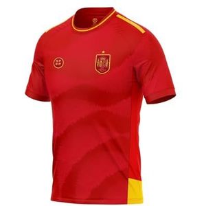 Spanje - Voetbalshirt - Rood - Heren - RFEF - 100% Polyester