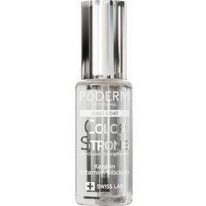 PODERM Nagelverharder Lak – Base Coat – 8ML | Versterkt Zwakke, Breekbare & Broze Nagels | Verrijkt met Biotine, Silicium & Keratine | Ontwikkeld door een Podoloog – Swiss Made