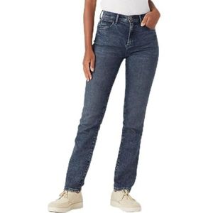 Wrangler Slim Jeans voor dames, Blue Pepper, 34W / 30L