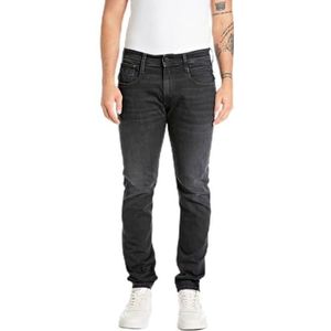 Replay Heren Anbass Eco Plus Jeans, 098 Black, 30W x 36L